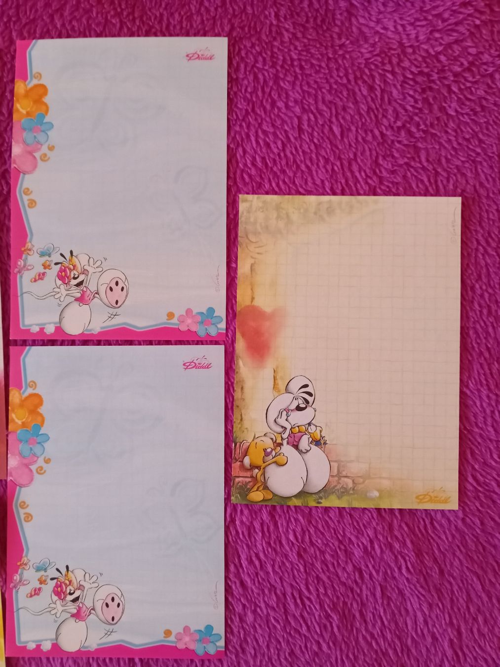Papiere: Diddl Papier, 4 x A5, 3x A6 – Neu (gemäss Beschreibung) aus Witterswil von hele04 2