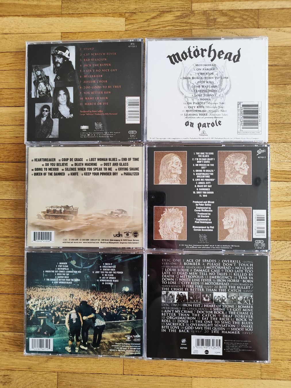 CD: Collection de CD's Motörhead – Nuovo (secondo la descrizione) da Ursy venduto da Freeman-85 1