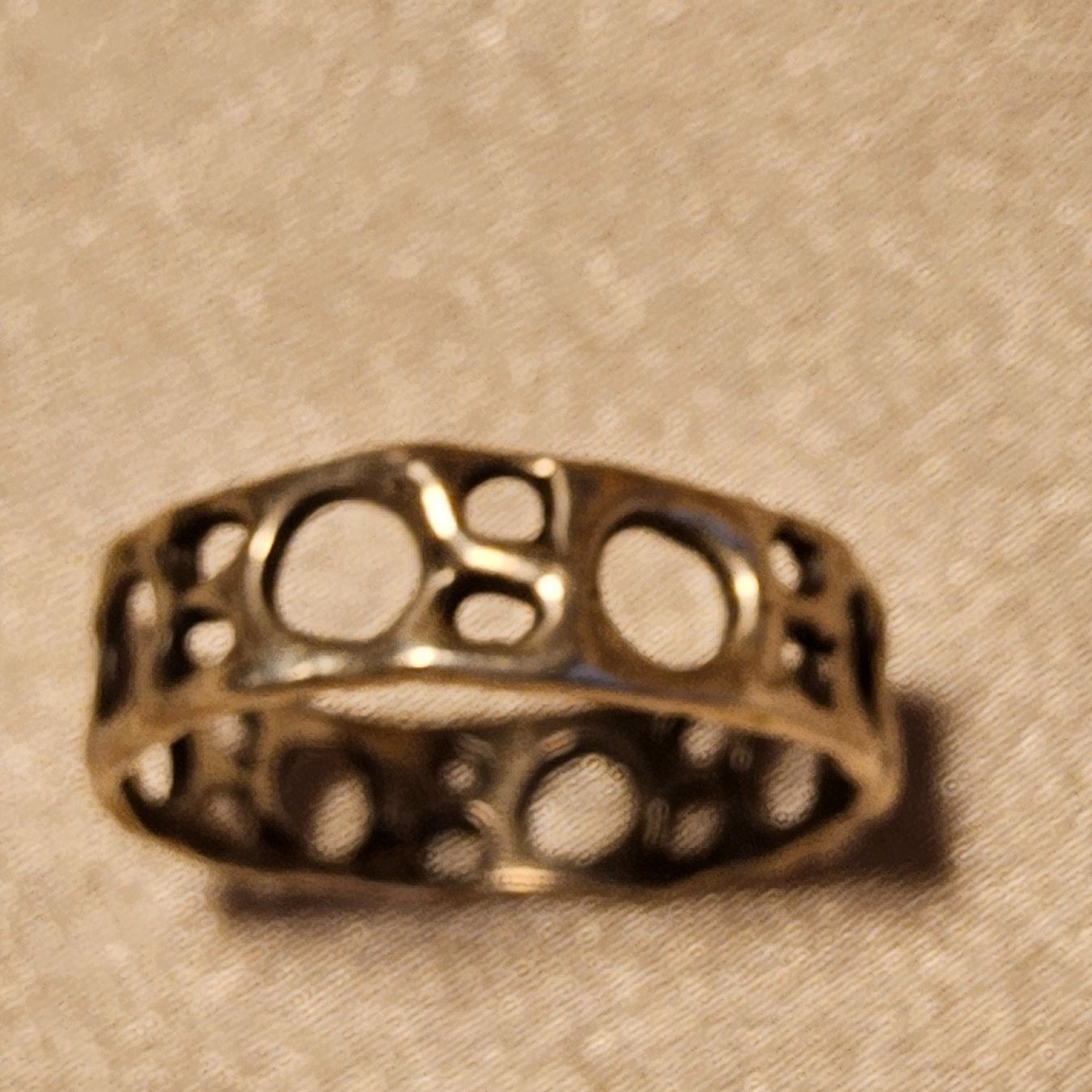 Anelli: Sterling Silber Ring, Handmade, ca 1970, Grösse 50 – Usato da Zürich venduto da helsan