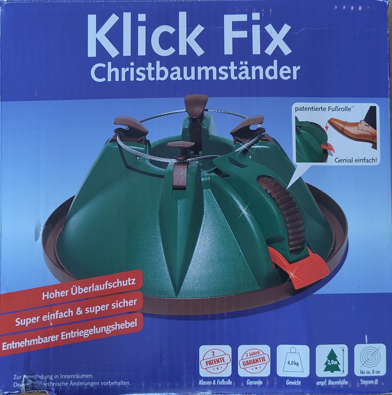 Christbaumständer: Christbaumständer Klick Fix – Gebraucht aus Luzern von felixet 2