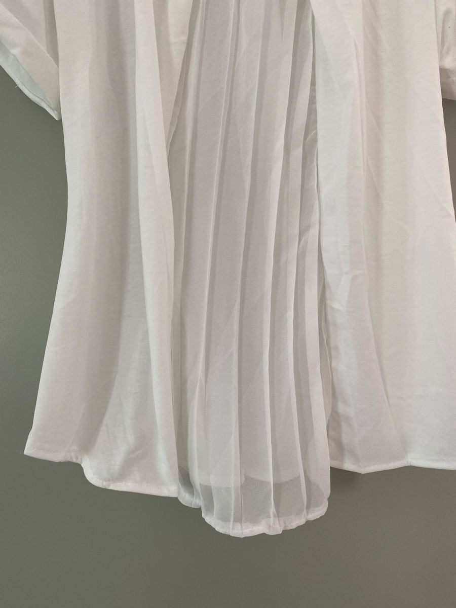 Camicette: Blusenshirt weiss neu Gr L – Nuovo (secondo la descrizione) da Brugg AG venduto da Honeybee6 2