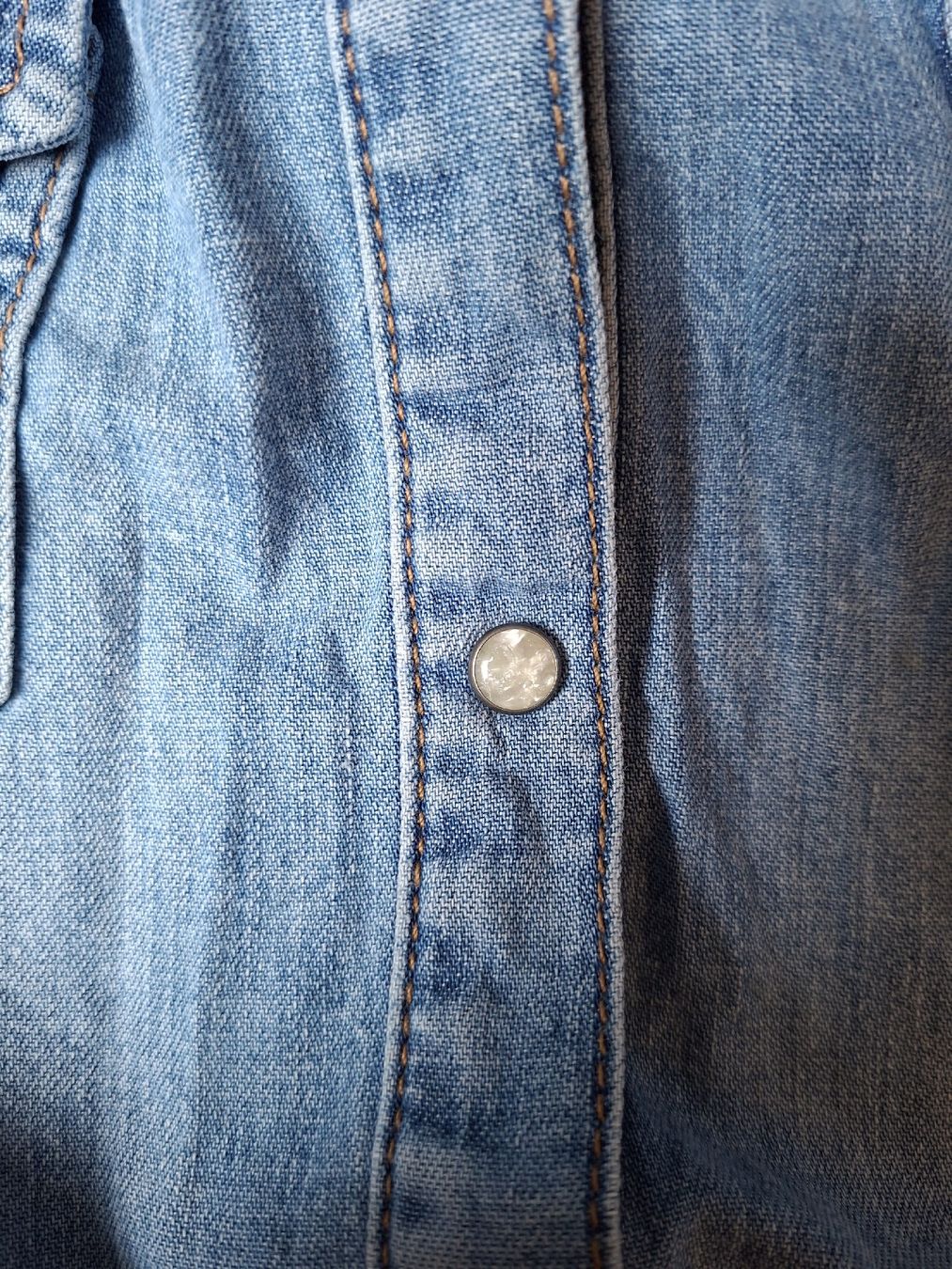 Sisley Camicette: Sisley Jeanshemd / Jeansbluse, Gr. XS – Usato da Klingnau venduto da vollmond36 3