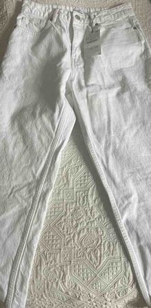 Zara Jeans weiss Grösse 38 neu mit Etikett