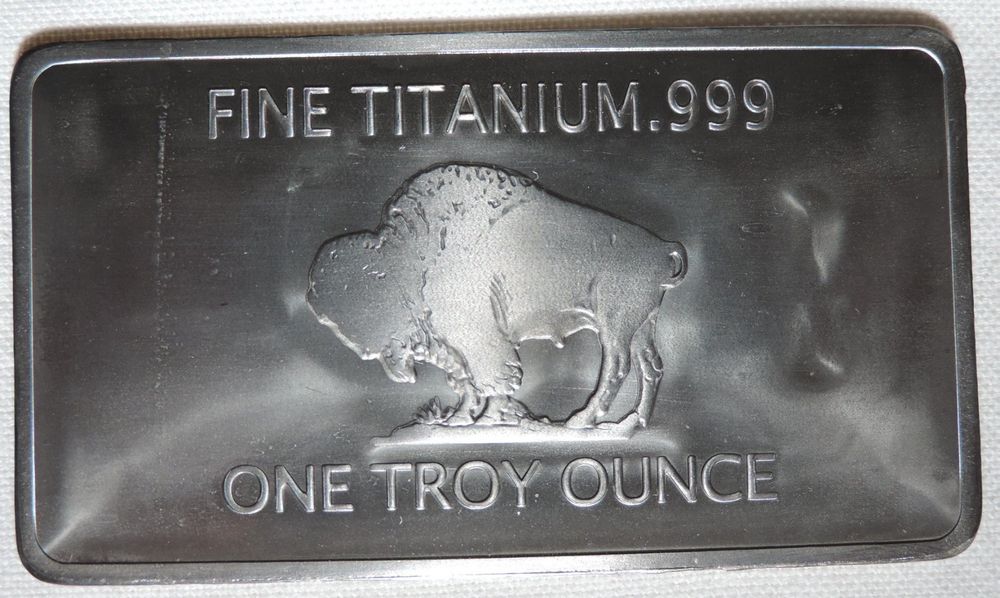 Titanium Barren, 1 Unze Edelmetall | Kaufen auf Ricardo
