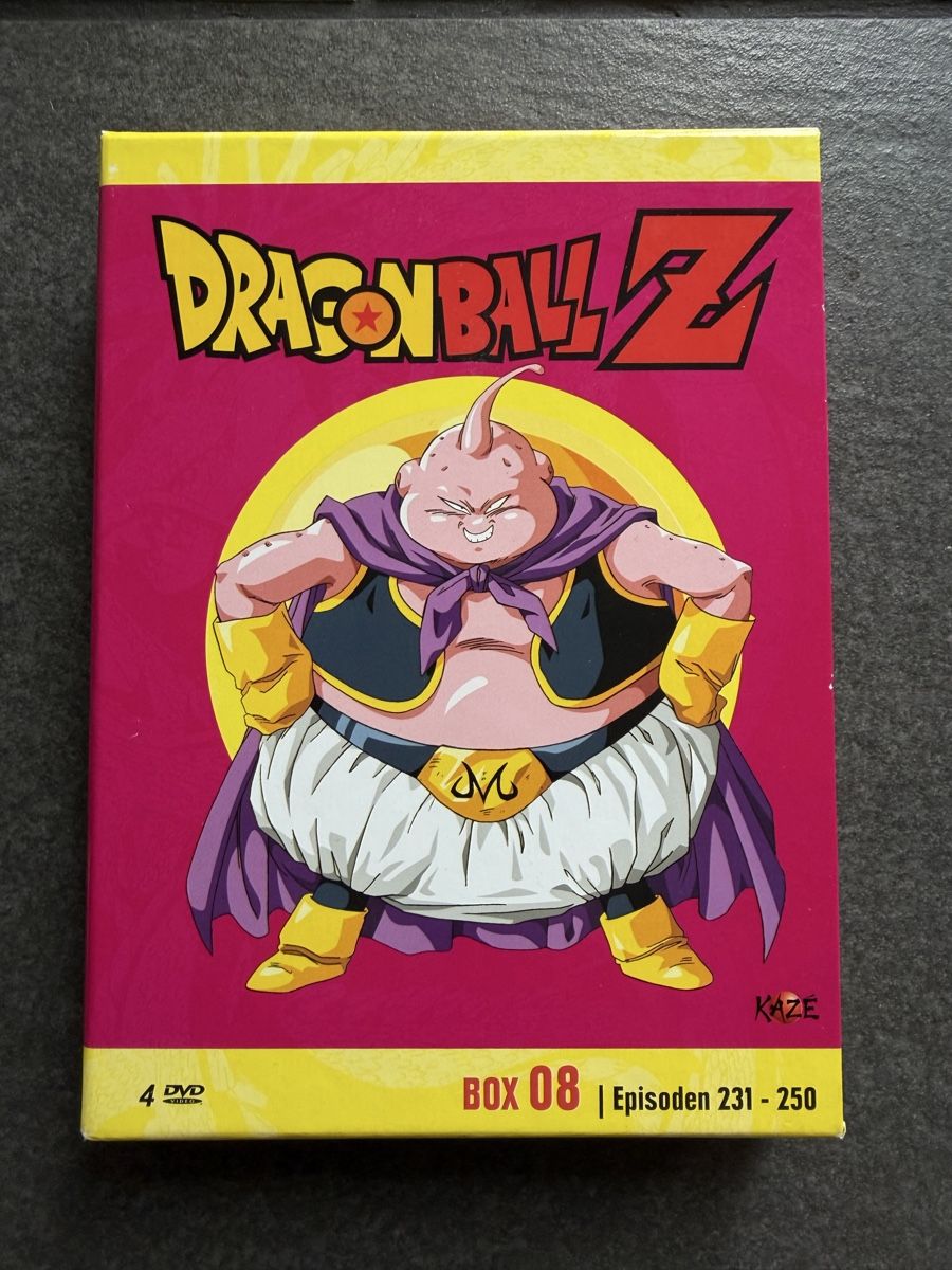 Tutti i DVDs: Dragon Ball Z DVD Box 08 – Usato da Zürich venduto da cENS0R
