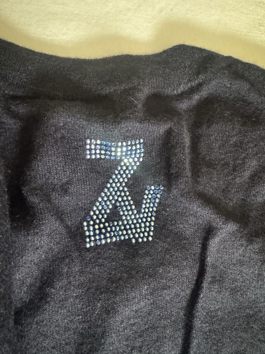 Maglioni & Felpe: Zadig&Voltaire Pullover Ida Kaschmir pullover marine M – Usato da Zürich venduto da Linen218 6
