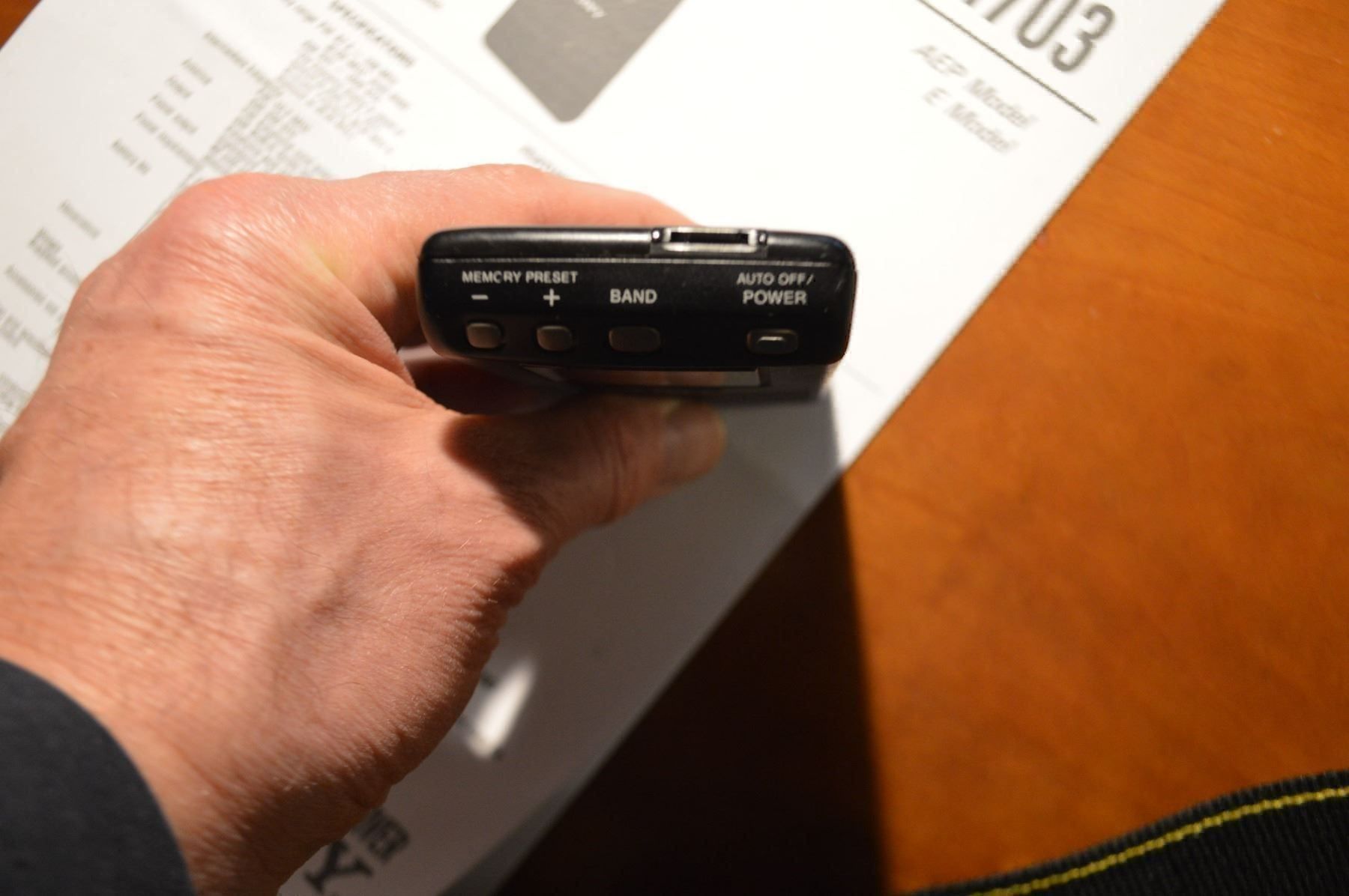 Sony Radios: Sony ICF-M703 mini Vintage FM Receiver – Gebraucht aus Mauren TG von xkr1998 5