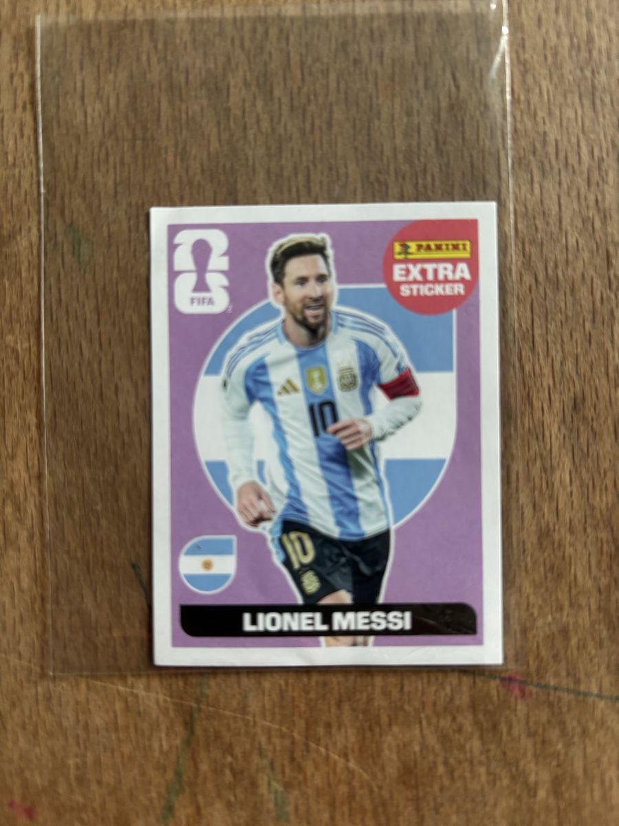 Panini Carte collezionabili: Lionel Messi Extra Sticker – Nuovo (secondo la descrizione) da Zürich venduto da RahelP01