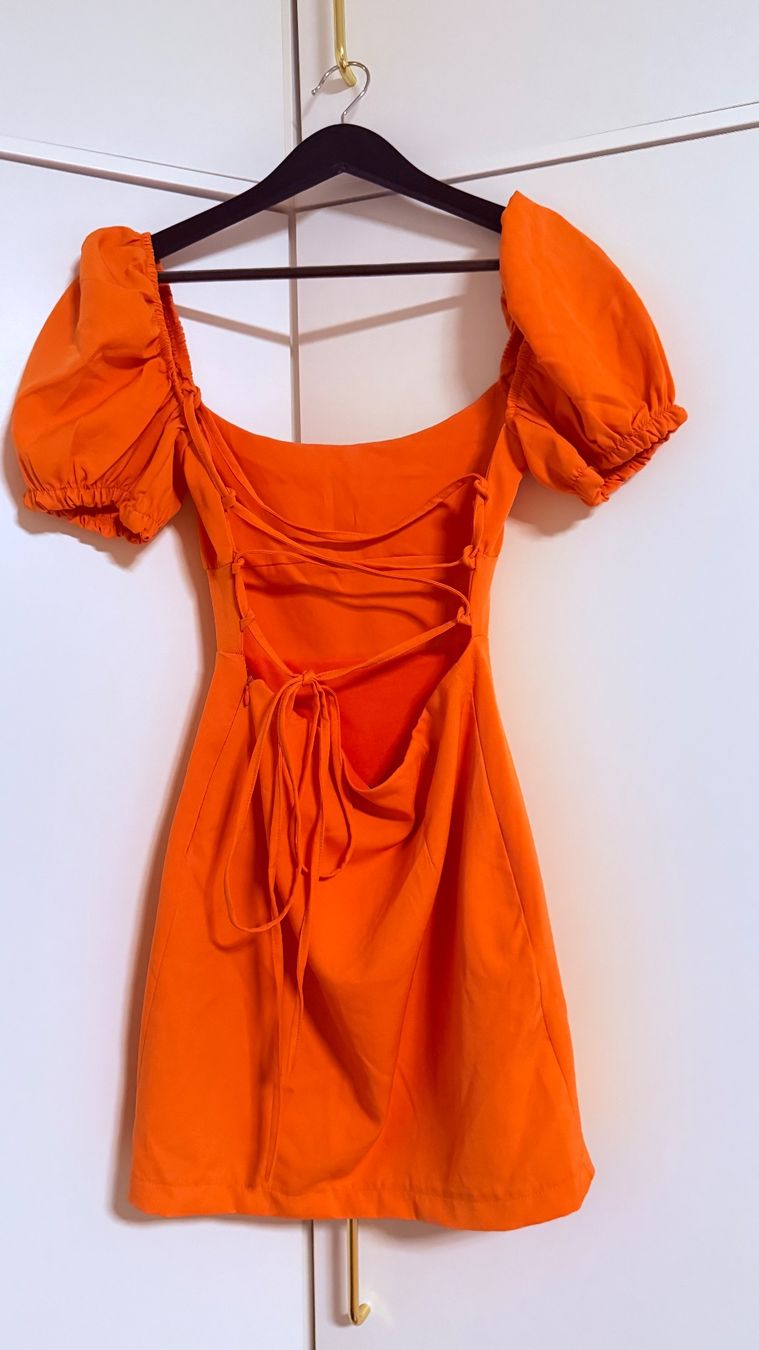 Vestiti: Damen Kleid orange Grösse S neuwertig – Usato da Grenchen venduto da Raluca29 1