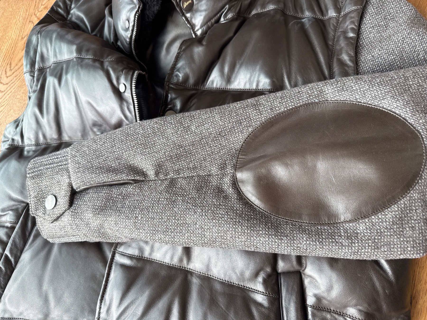 Brioni Giacche: BRIONI LEDER - CASHMERE JACKE – Nuovo (secondo la descrizione) da Zürich venduto da SWKA 7