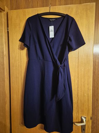 Dunkelblaues Kleid von Dorothy Perkins, Grösse 48, neu!