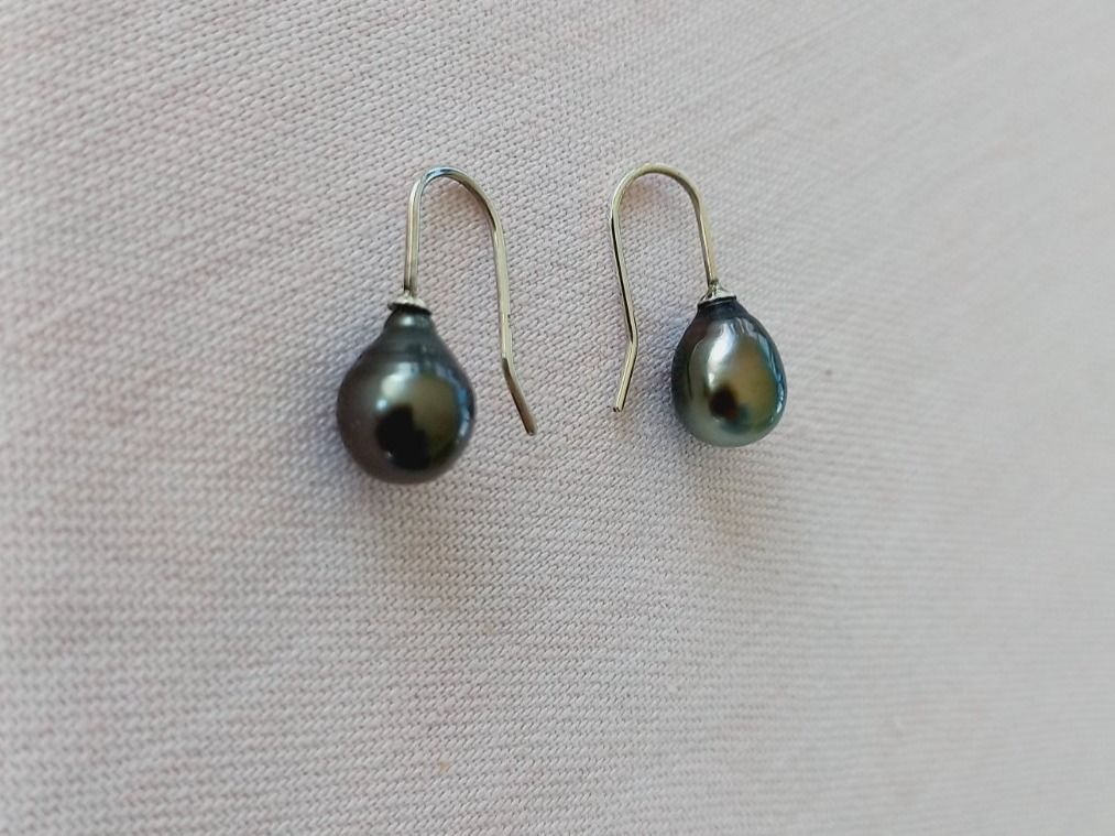 Ohrringe & -stecker: Ohrhänger Silber mit Tahiti Perle – Neu und originalverpackt aus Winistorf von acreativ 1