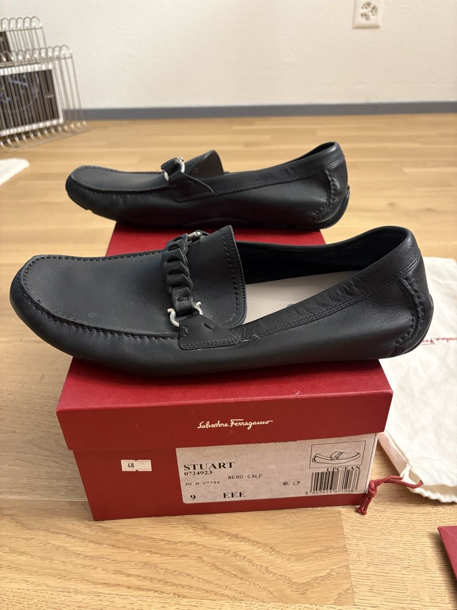 Chaussures hommes: Salvatore Ferragamo Stuart Driver shoes size 9 – Neuf (Voir description) à Zürich par sar_ck7h 2