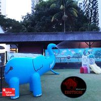 Elefant Sprinkler Wasser Spielzeug Garten Elefanten XXL Badi