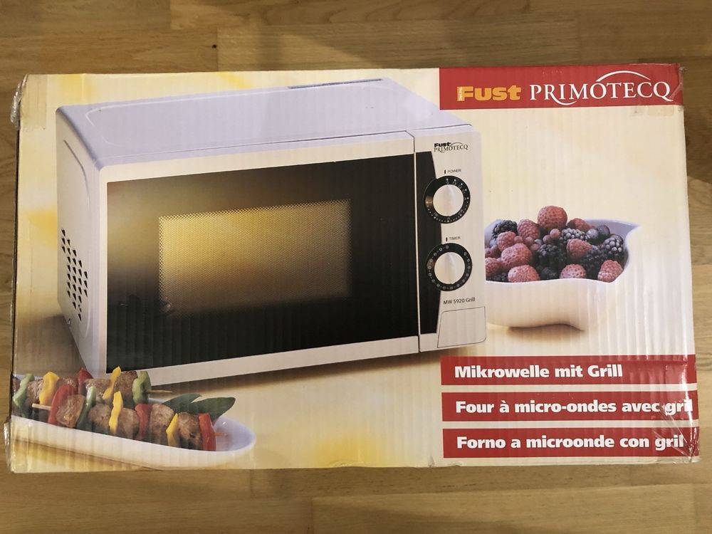 Mikrowelle Fust Primotecq MW 5920 mit Grill, NEU (Neu und ...