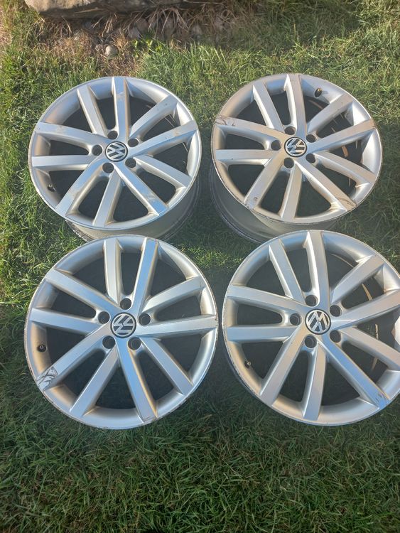 Alufelgen Original Vw Golf V Vi Touran Zoll X Et Kaufen Auf Ricardo