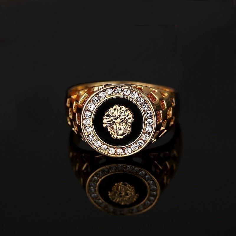 Anelli: Herren Ring mit Wappen Medusa Grösse 68 – Nuovo e nell'imballaggio originale da Mund venduto da Happy_trader