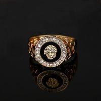 Herren Ring mit Wappen Medusa Grösse 68
