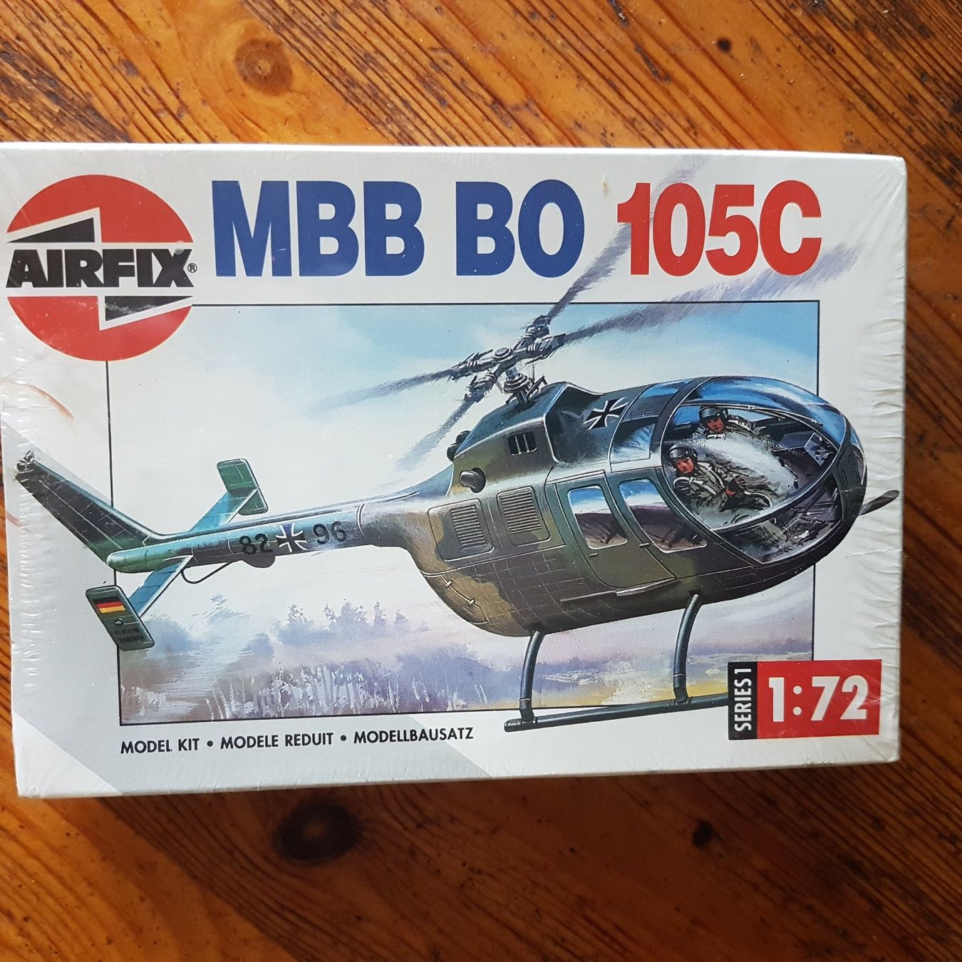 Airfix Kit di modellismo & Modellini statici: Airfix 1/72 MBB BO 105C helicopter – Nuovo e nell'imballaggio originale da Bern venduto da causa67