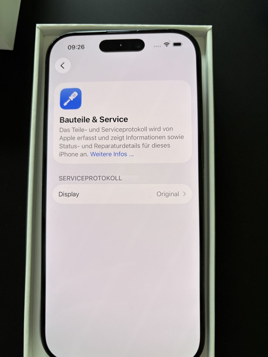 Apple Handys / Smartphones: iPhone 16 Pro 512 GB schwarz mit Apple Care+ – Gebraucht aus Arni AG von eiskoenig24 7