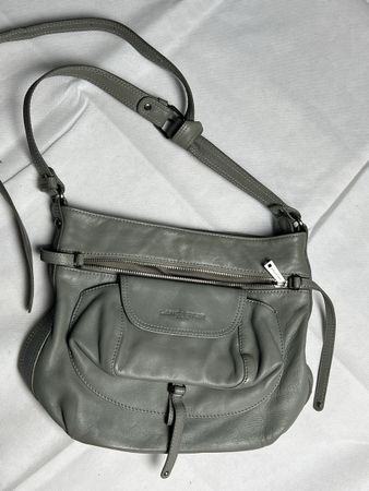 Ledertasche grau Marke Lancaster guter Zustand
