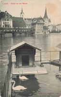 Luzern partie an der reuss