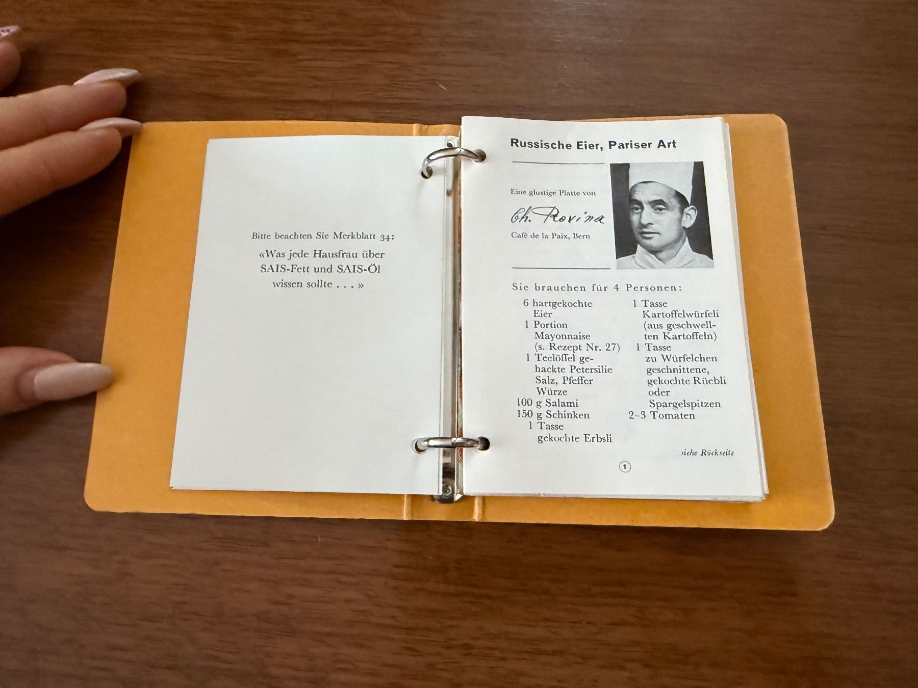 Libri: SAIS Rezeptbuch Ringbuch – Usato da Erstfeld venduto da Uhu1980 4