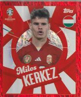 EURO 2024 Topps sticker Player To Watch Foil Red M. KERKEZ