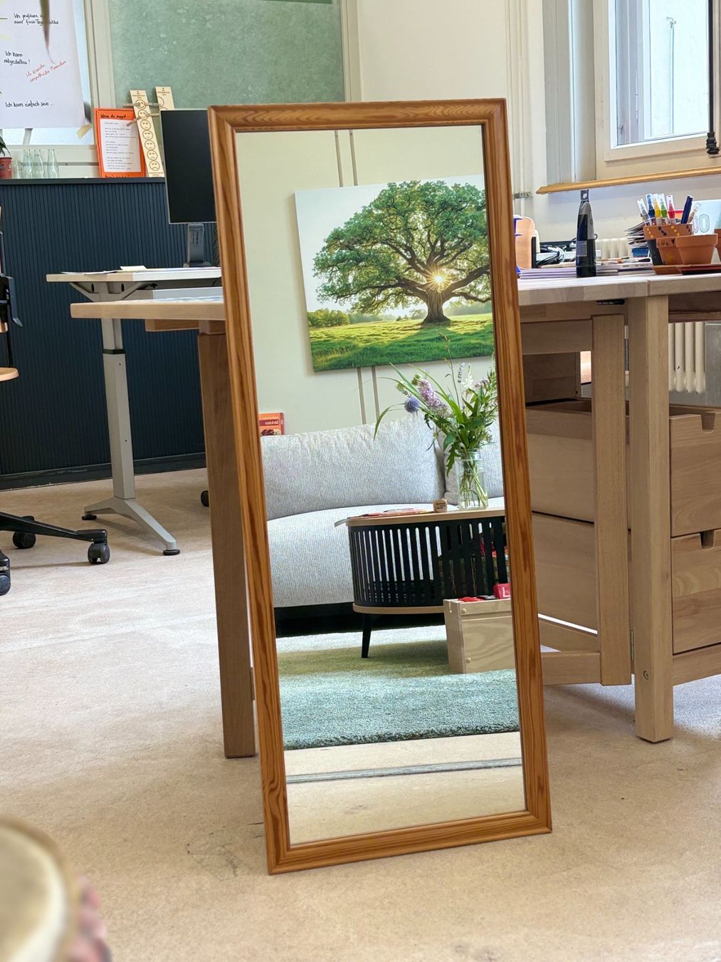 Miroirs: Spiegel mit Holzrahmen – D'occasion à Zürich par Drahtzug