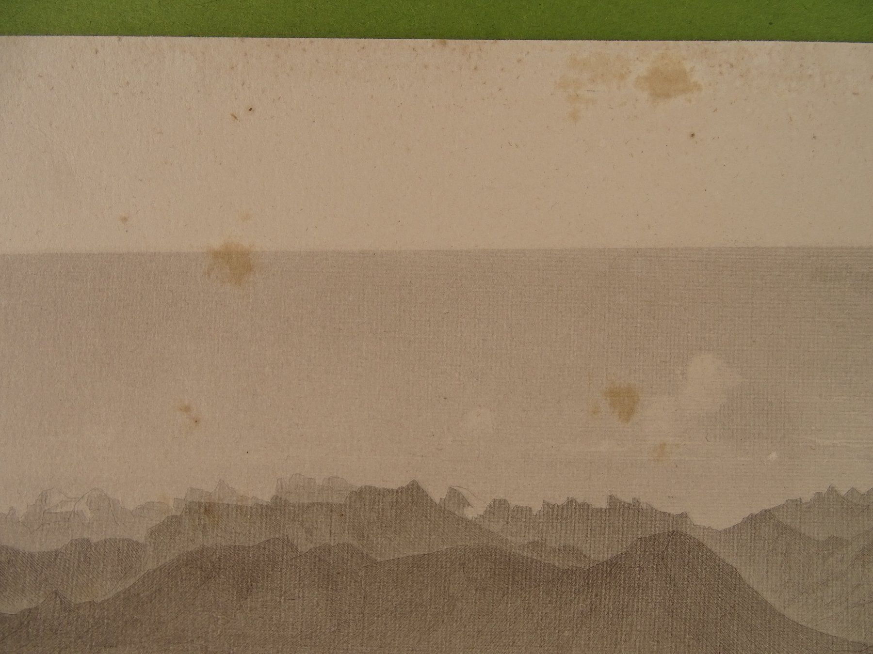 Stiche: KALT-BAD RIGI, STAHLSTICH UM 1875 – Gebraucht aus Grüningen von Kartensammler 6