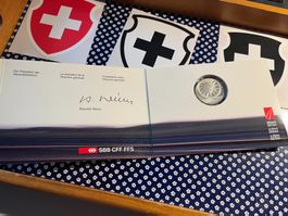 Sonderverpackung / 20 Franken, 1997, Silber