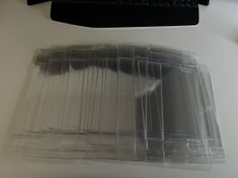 25x 0.5mm PET-Schutzhülle Nintendo 64 / Super Nintendo OVP