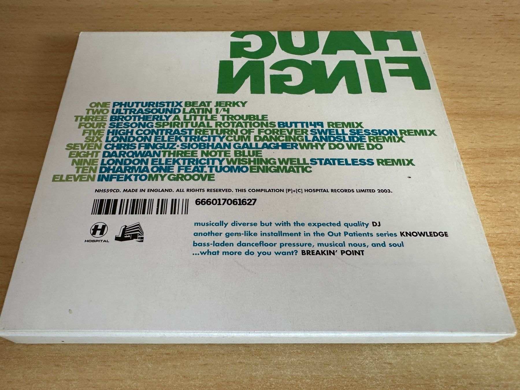 CDs: Various – Out Patients 3 – D'occasion à Rikon im Tösstal par Alpenmutz 1