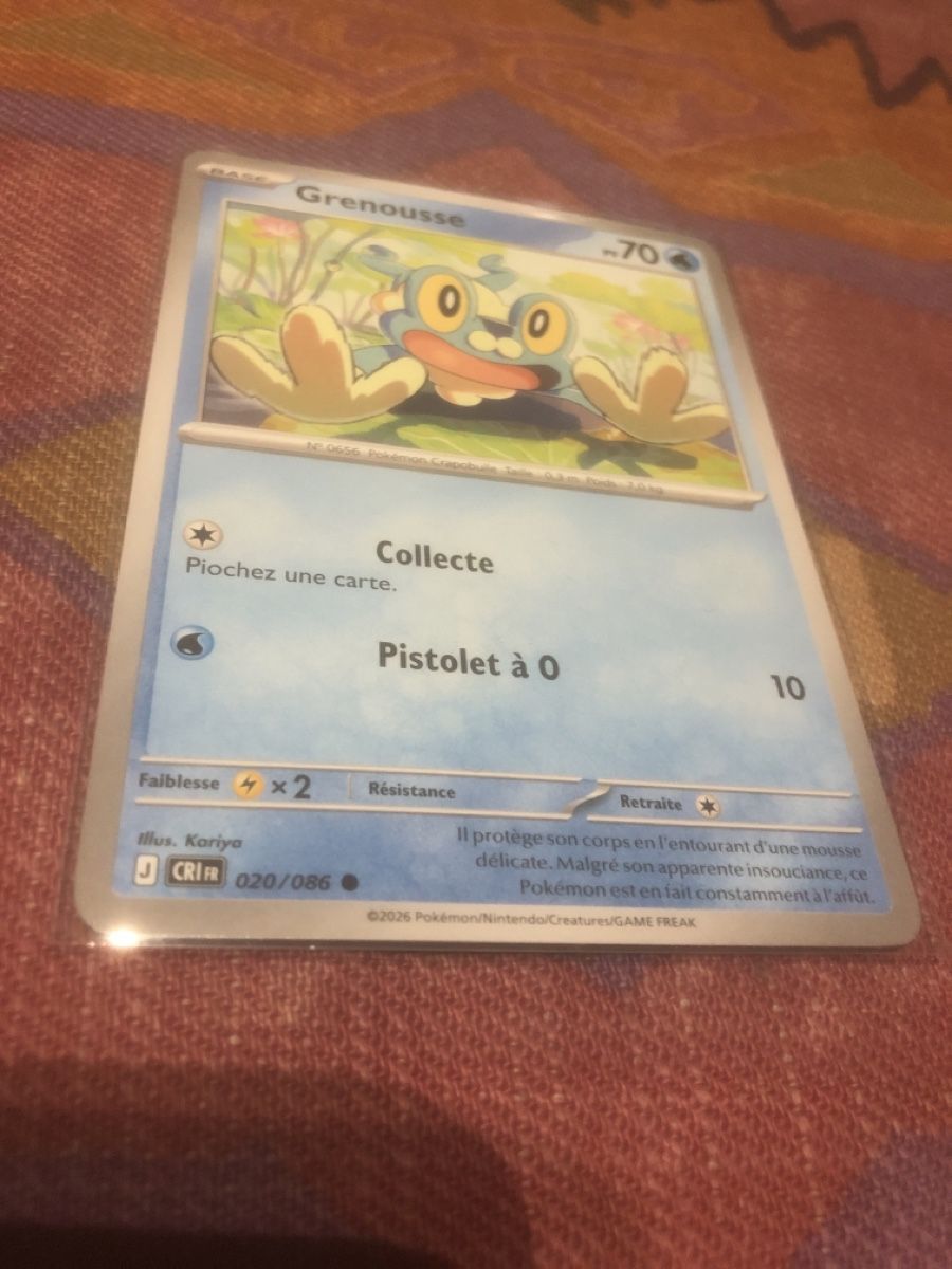Pokémon Sammelbilder & Trading cards: Grenousse (FR) – Neu (gemäss Beschreibung) aus Lausanne von fransadpop