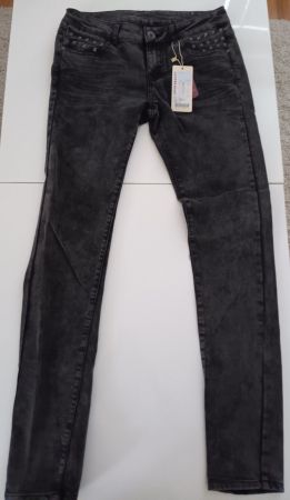 Damen Jeans Skinny + Low Waist Gr. 27