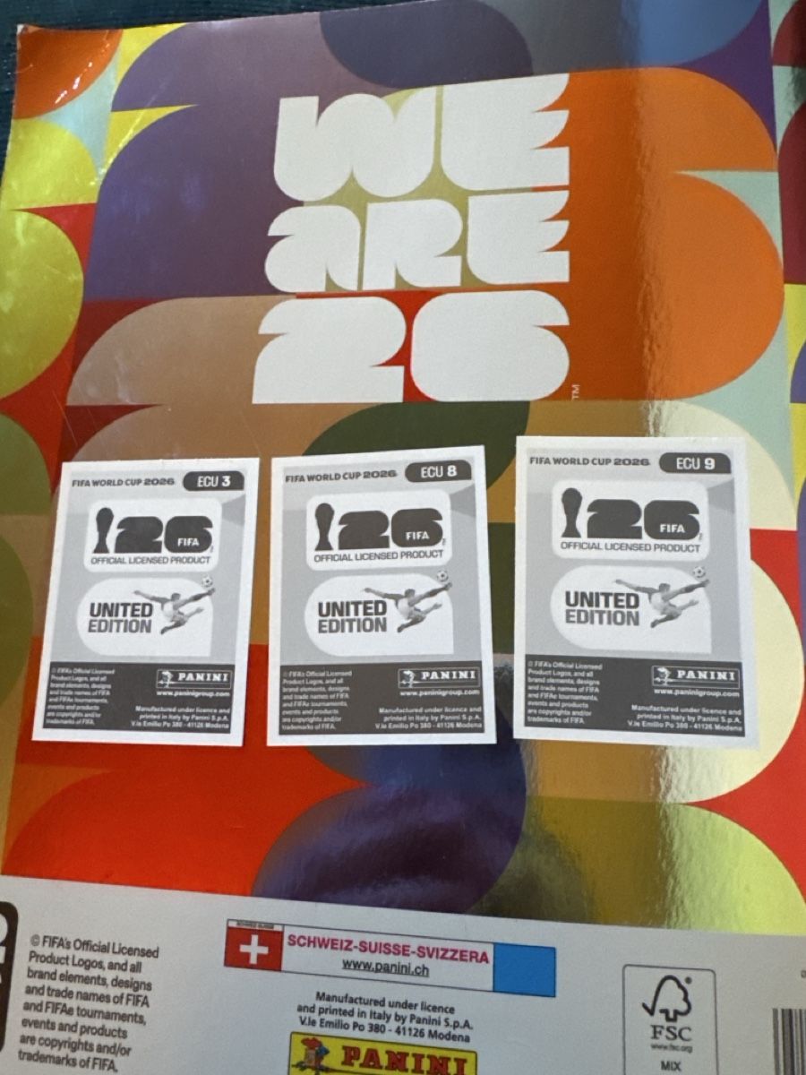 Panini Cartes à collectionner: Panini 2026 – Neuf (Voir description) à Aarau par Zichorien