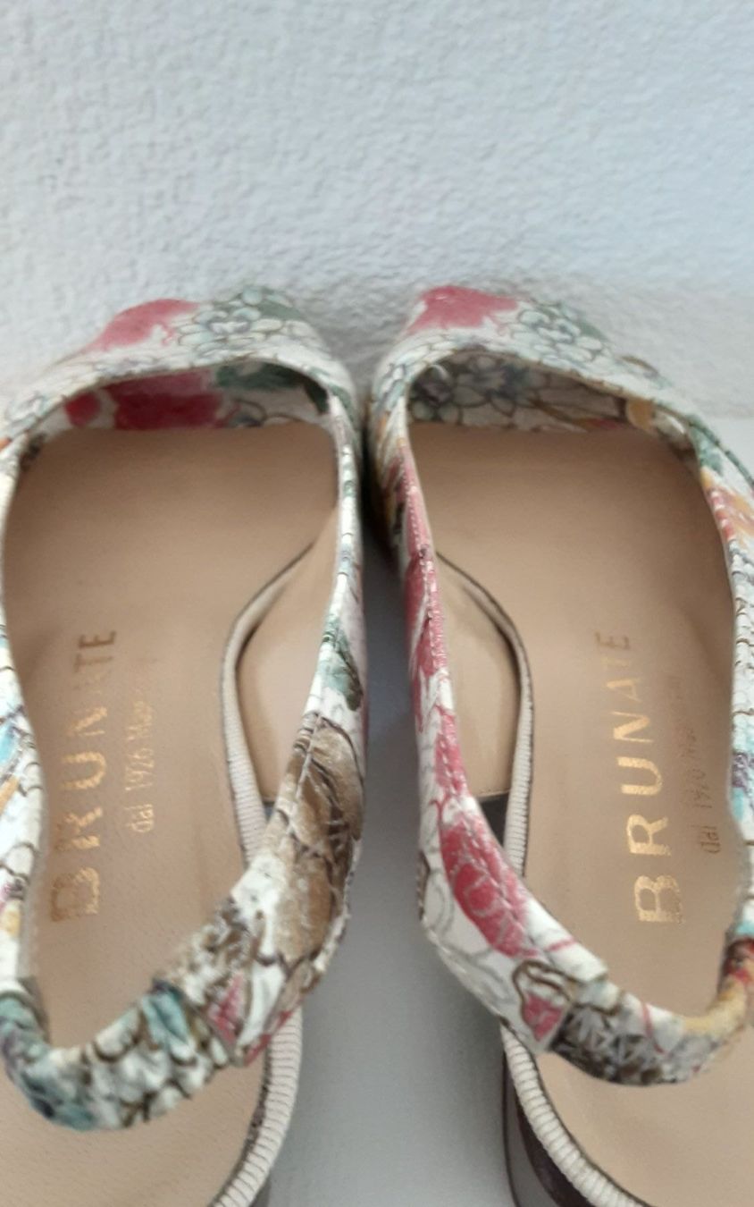 Scarpe da donna: Sandale, 36,5, BRUNATE, cuir, excellent état – Usato da Neuchâtel venduto da Virgule50 3