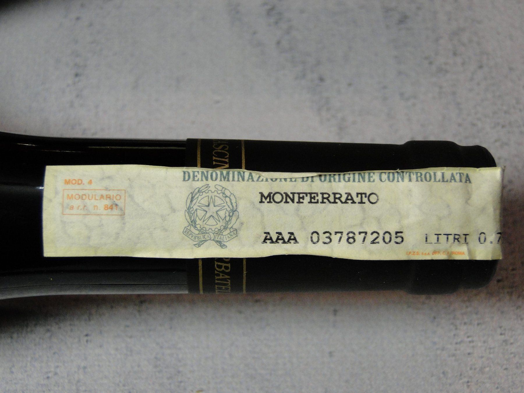 Vino: Rar Sonvico Monferrato 2007er – Nuovo (secondo la descrizione) da Emmenbrücke venduto da Ulisse-22 3