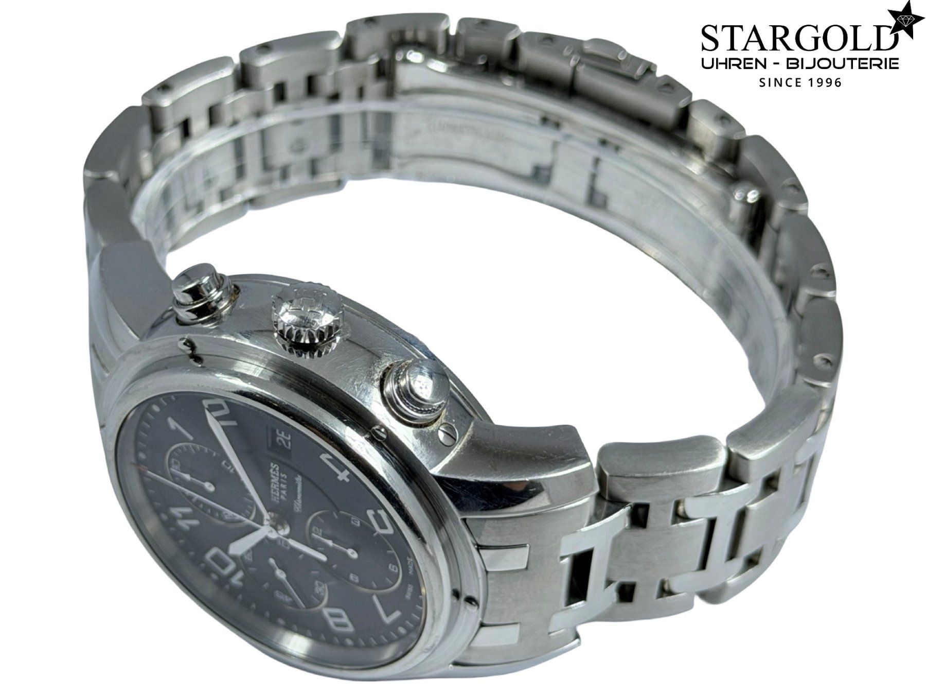 Hermès Orologi: Hermès Clipper Chrono - CP1.910 – Usato da Zürich venduto da Stargold-Uhren 3