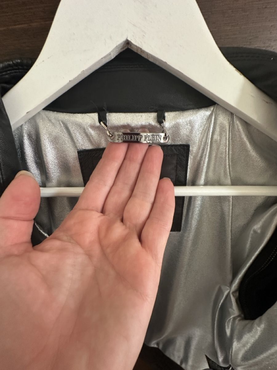 Philipp Plein Giacche: Philipp Plein Lederjacke Damen Grösse M – Usato da Jonen venduto da dibbern 8