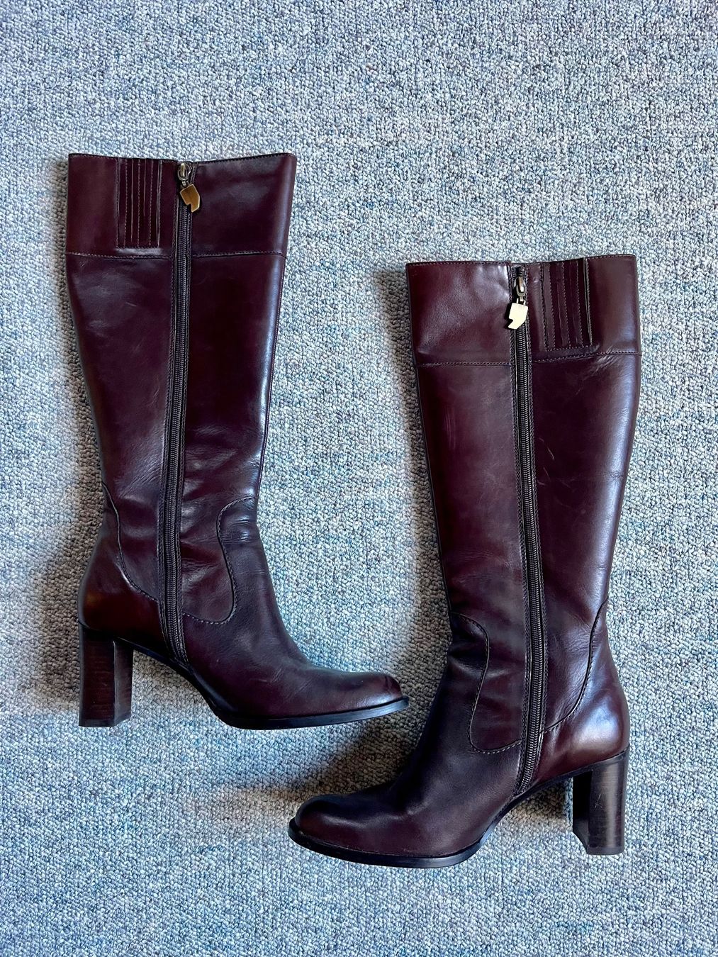 Comma Damenschuhe: Comma Stiefel, Leder, Gr. 39 – Gebraucht aus Vilters von Brady 1