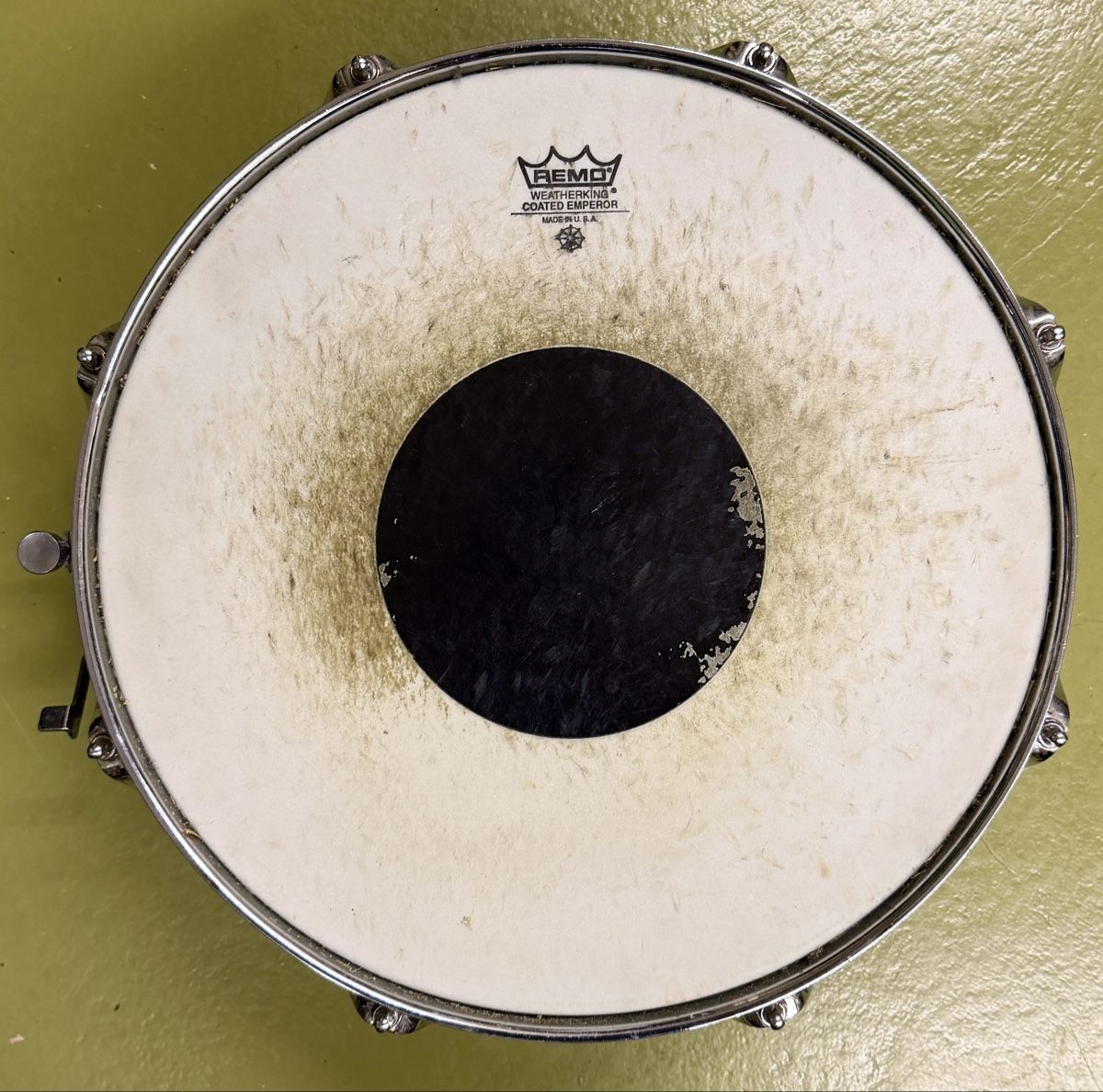 Ludwig Strumenti musicali: Ludwig Snare (Schwarz glitzernd) – Usato da Kollbrunn venduto da turboware 5