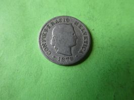 Schweiz 1879, 5 Rappen