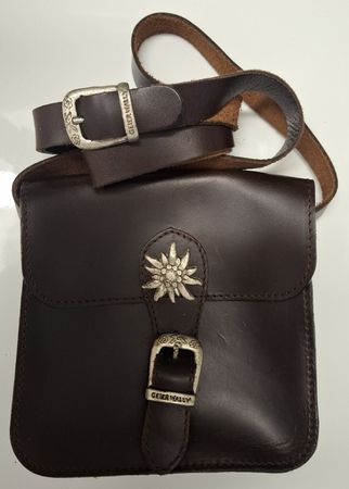 Dirndl-, Trachtenhandtasche Geier Wally, dunkelbraun