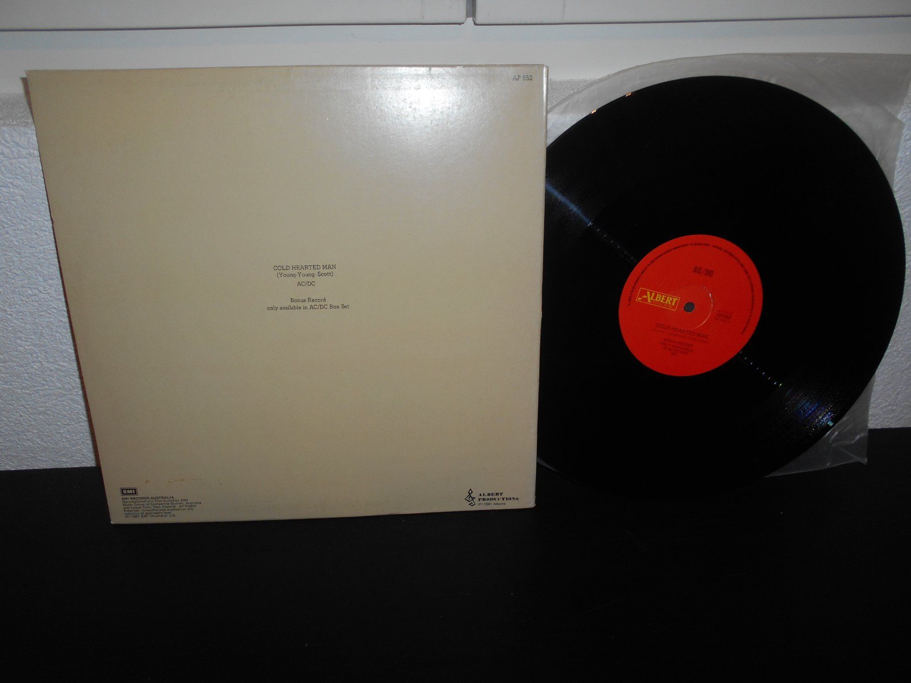 Schallplatten: AC/DC -- Cold Hearted Man Maxi – Gebraucht aus Aarberg von witchhunter01 1