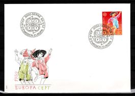 1989 / FDC / Europamarke - Hüpfspiel
