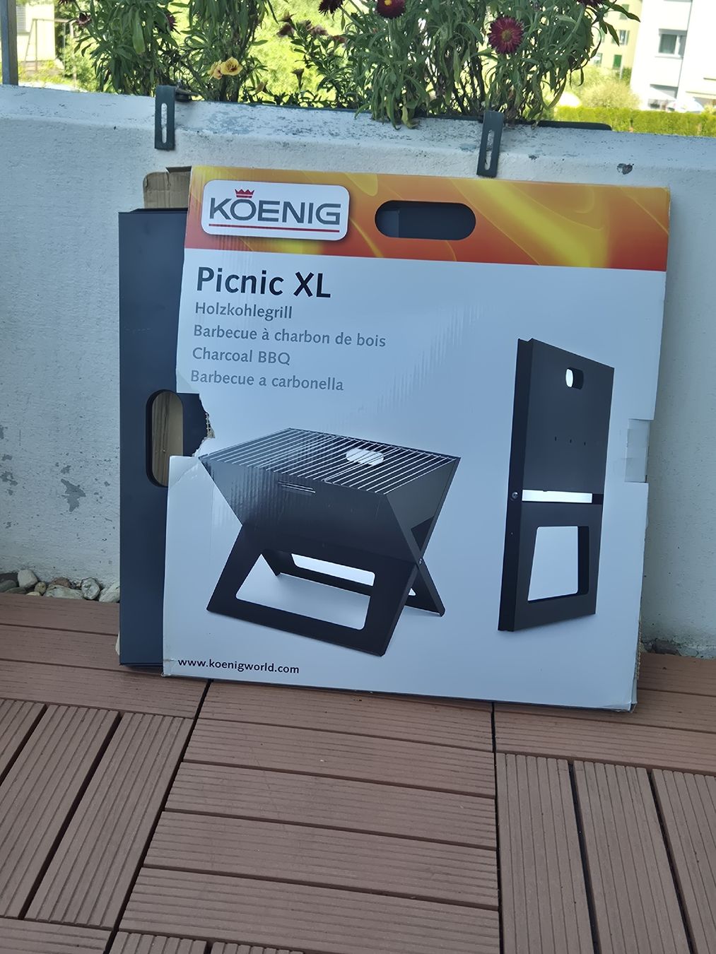 Grils: Holzkohlegrill von Koenig – D'occasion à Effretikon par fridolina01