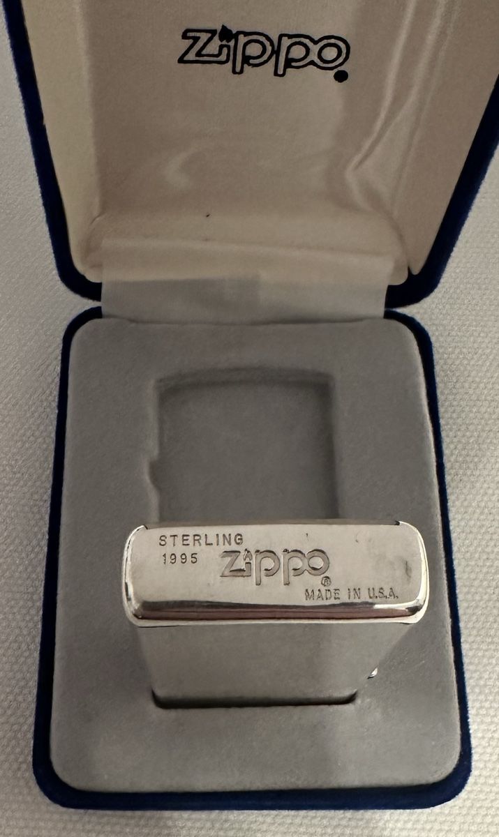 Zippo Accendini: RARE!!! Zippo Sterling 1995 !!!! – Nuovo (secondo la descrizione) da Monthey venduto da sean0007 2