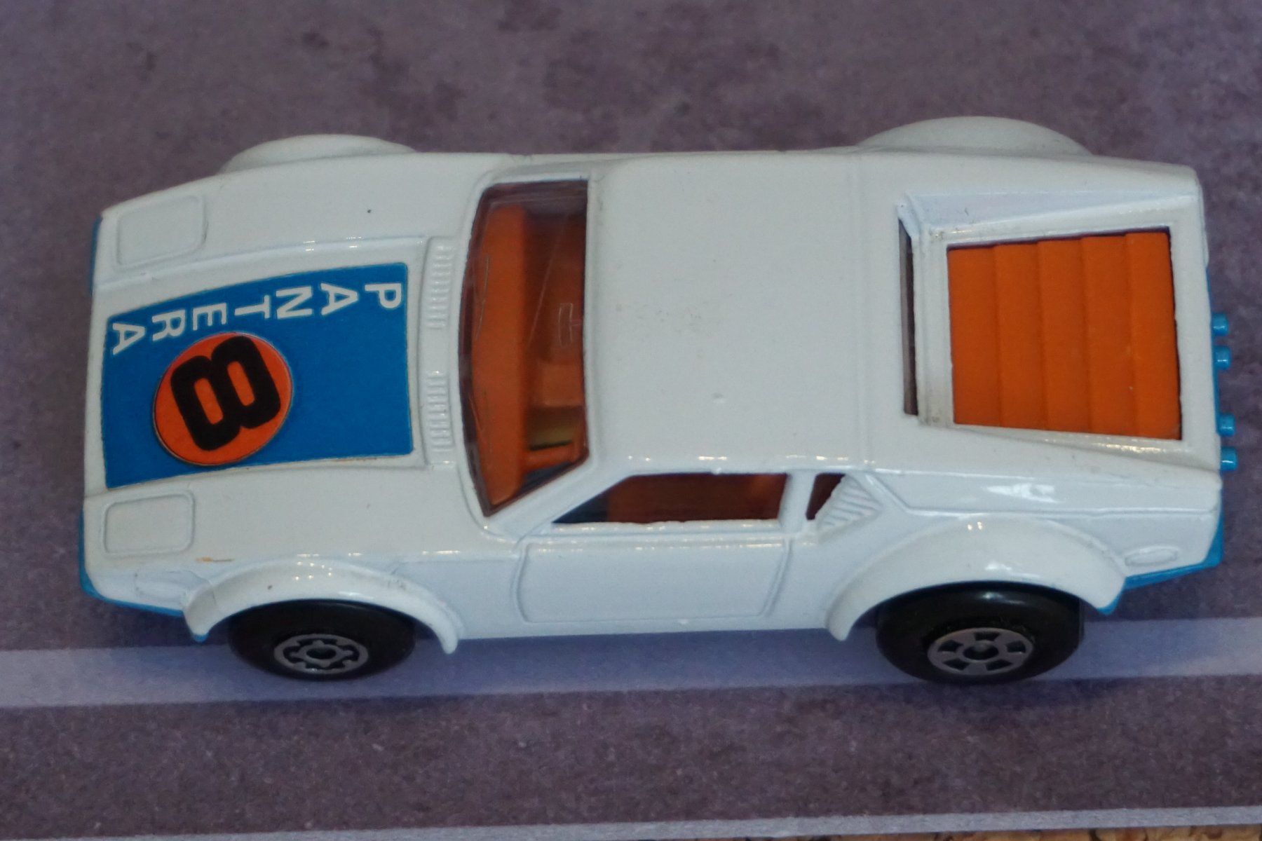 Matchbox Modellini d'auto: Matchbox De Tomaso Pantera ALT TOP !!!!!!!!!!!!!!!!!!!!!! – Usato da Reiden venduto da Doppeldecker69 4