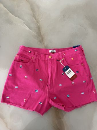 Damen Shorts Tommy Jeans pink Grösse 32 (EU 42) neu